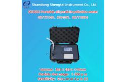 China IP67 Portable Oil Particle Pollution Meter Offline Detection 5-60mL/Min ISO4406 supplier