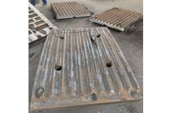 China High Manganese Casting Mn18Cr2 Replacement Jaw Crusher Wear Plates supplier