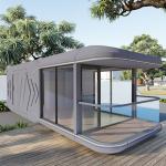 Outdoor Hotel Home Mobile Capsule House 8.5m 11.5m for sale