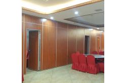 China Banquet Hall Sliding Folding Acoustic Partition Wall Panel Weight 25-35 KG supplier