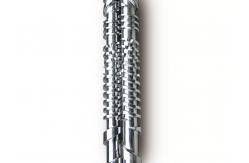 China Nitrided Bimetallic Screw And Barrel For Extruder Machine supplier