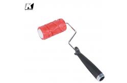 China 4 Inch Multiscene Patterned Paint Roller Ultralight Rubber Design supplier