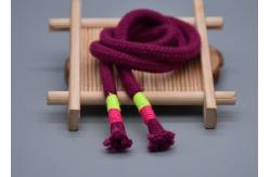 China Custom 30cm 100% Polyester Drawstring Cord For Clothing supplier