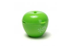 China Double Hole Apple Pencil Sharpener PS Plastic Handheld supplier