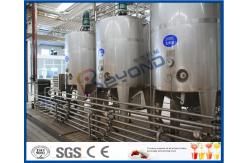 China PLC Control Industrial Yogurt Making Machine For Yogurt Manufacturing Process supplier