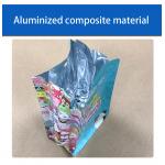 Custom Designed Resealable Bags Square Bottom Bag Composite Laminated Food Grade Packaging Bag