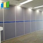 6000 mm Height Sliding Door Sound Proof Wall Room Partition For Restaurant for sale