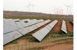 China 0.5kwh Q235B Horizontal Single Axis Solar Tracker 17m/S supplier