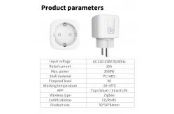 China SIXWGH Zigbee Smart Socket EU Wifi Smart Plug Socket supplier