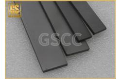 China Custom Made Tungsten Carbide Square Bar , Heat Stability Tungsten Flat Bar supplier