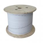White KFRP 12 Cores G657A FTTH Drop Fiber Optic Cable for sale