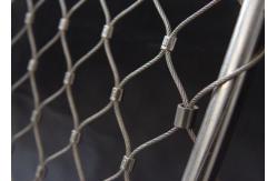 China 60x60mm SS316 Flexible Inox Wire Mesh For Net Fence supplier