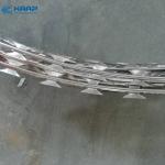 Anti Climb Barrier Cross 900mm Razor Barbed Wire BTO-30 for sale