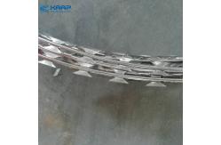 China Anti Climb Barrier Cross 900mm Razor Barbed Wire BTO-30 supplier
