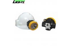 China Waterproof IP68 Underground Cap Lamp , LED Mining Lamp 3.7V 96lum 2.8Ah supplier