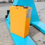 Hand Held 2 Tonne Electric Pallet Truck Jack Forklift  DC Motor 190mm Lift Height for sale