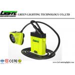 High Brightness Coal Miner Hard Hat Light OLED Screen For Battery Capacity Display for sale