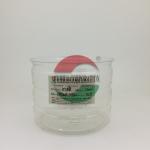 1200ML Clear Plastic Cylinder , Dried Food Packaging Walnut Container for sale
