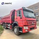 Sinotruk HOWO 6x4 Mineral Mining Dump Truck Red Euro2 Mine 336hp 60ton for sale