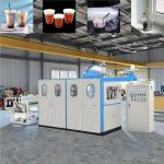 Fully Automatic Used Plastic Disposable Tea Cup Making Machine
 for sale