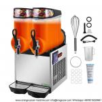 Air Cooled Electric Rotating Drink Ice Slush Machine For Cocktails for sale