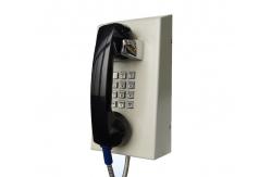 China Grey Corrosion Resistance Vandal Proof Telephone With ABS Material Handset supplier