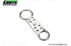 China Double Jaw 8 Padlocks Aluminum Hasp Lockout 149mm Length supplier