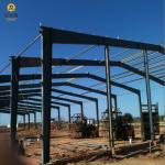 ASTM A36 Prefab Metal Airplane Hangar Agricultural Farm Barn Steel Structure Buildings for sale