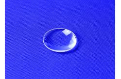 China Clear quartz glass sheet fused silica quartz disc 92% visible light transimittance supplier