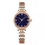 Blue Sandstone Women Quartz Wrist Watch 11mm Thickness 3ATM Antiwater for sale