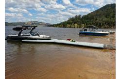 China 20cm DWF Floating Inflatable Boat Dock For Parking supplier