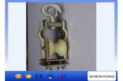 China Universal Stringing Conductor Cable Pulley Block With Hook SHC-120X58 supplier