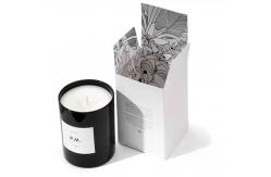 China Candle Jar And Fancy Packaging Box Custom Logo Recycled Fold Paper Materials supplier