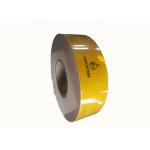 Yellow Or White Trailers Ece 104 Reflective Tape Waterproof  Resistance To Solvents for sale