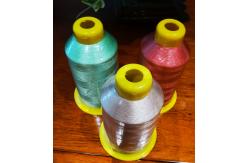 China Polyester High Tenacity Sewing Thread 500D/3 raw white with Low Shrinkage supplier
