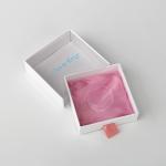 Customized False Eyelashes Packaging Box Cardboard Drawer Box With Clear Lid