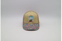 China 5 Panel Trucker Cap with Embroidered/Screen Printing/Affixed Patch Logo for supplier