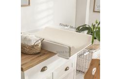 China Soft Changing Table Pad With Cover Breathable Skin Friendly Modern Style supplier