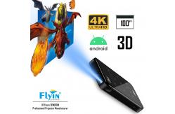 China Ultra HD 4K Mobile DLP Interactive Projectors Pocket Portable Home Theater supplier