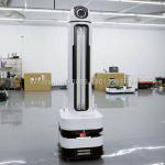 UVC Energy Killing Germs And Pathogens AI Disinfection Robot