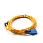 PVC G652D Sc Upc To Fc Upc Connector Fiber Optic Patch Cord for sale