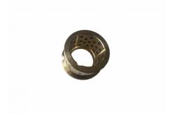 China Custom Cast Bronze Bearings Machined Self Lubricating Plain Bearing / Bushings supplier