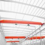 1 Ton Indoor Single Girder Overhead Crane Motor Driven  Eot Crane for sale