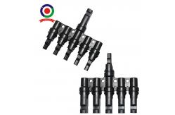 China CE Solar Panel T Branch Connector Splitter Coupler Combiner Male and Female supplier