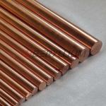 Tellurium Copper Rod C14500 / C1450 ASTM B301 For Automotive Connectors for sale
