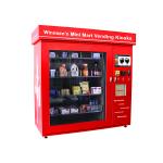 Commercial Parks Vending Kiosk , Automatic Prepaid Cards Food Vending Station for sale