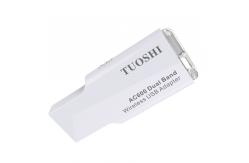 China Portable 2.4GHz 5.8GHz 802.11ac Mini USB WiFi Adapter supplier
