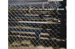 China Diamond Hot Dipped Galvanized Chain Link Fence 5 Ft supplier