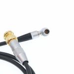 Right Angle 5 Pin Lemo Timecode Cable BNC Video Cable Shock Resistance
