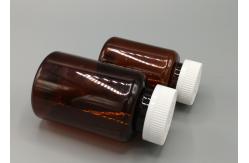 China Syrup Liquid 175ml Empty Supplement Bottles , High Transparent Plastic Medicine Pill Bottles supplier